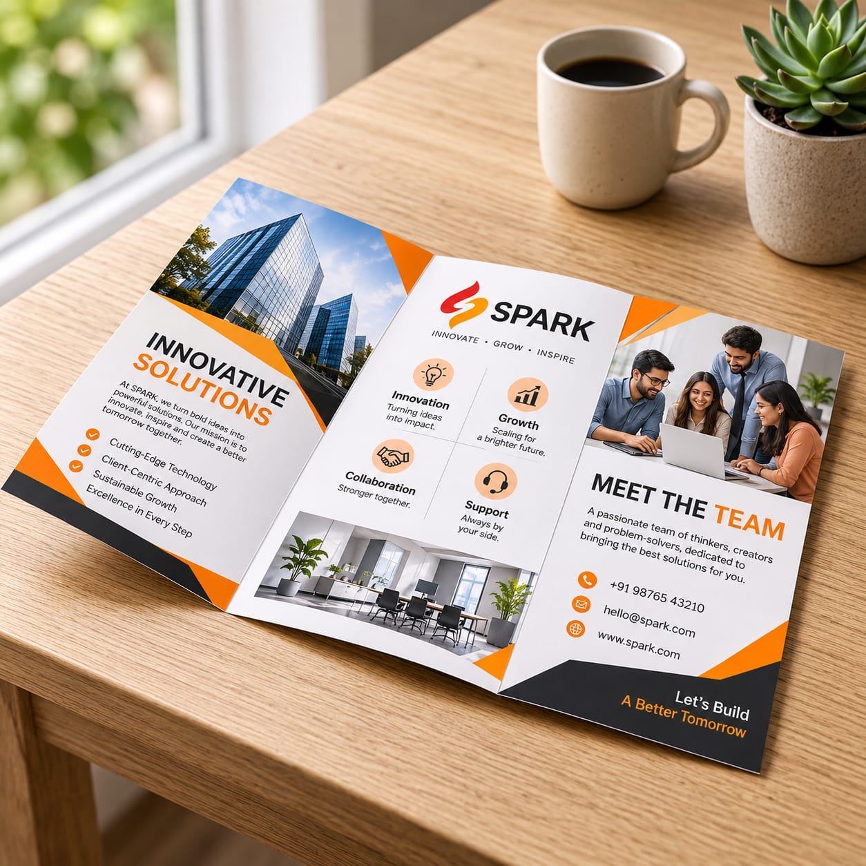 Tri Fold Promotional Brochure Custom Printing & Same Day Express Delivery Tri Fold Promotional Brochure Custom Printing & Manufacturing Delhi NCR @ Factory Wholesale Price